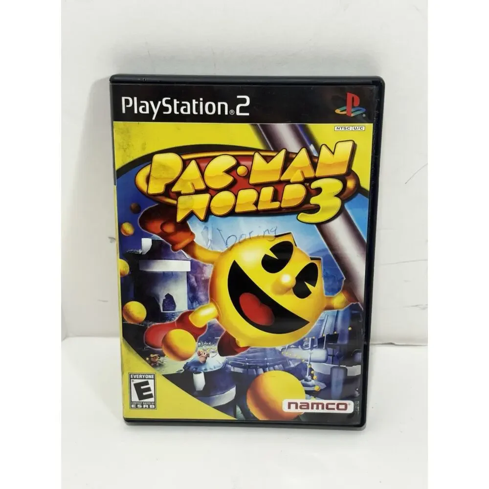 Pac Man World 3 (PlayStation 2 PS2) Game Disc‎ Only No Manual Tested